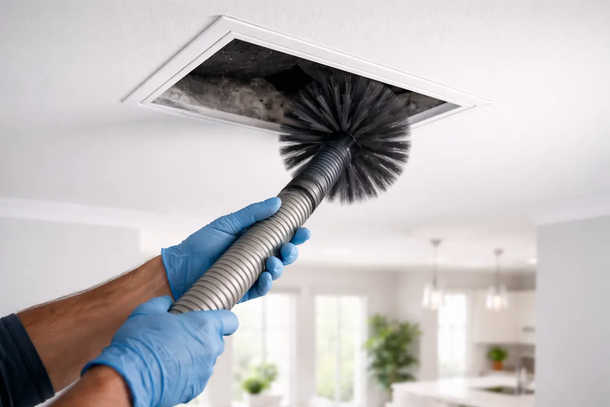 How often should you clean air ducts in your home