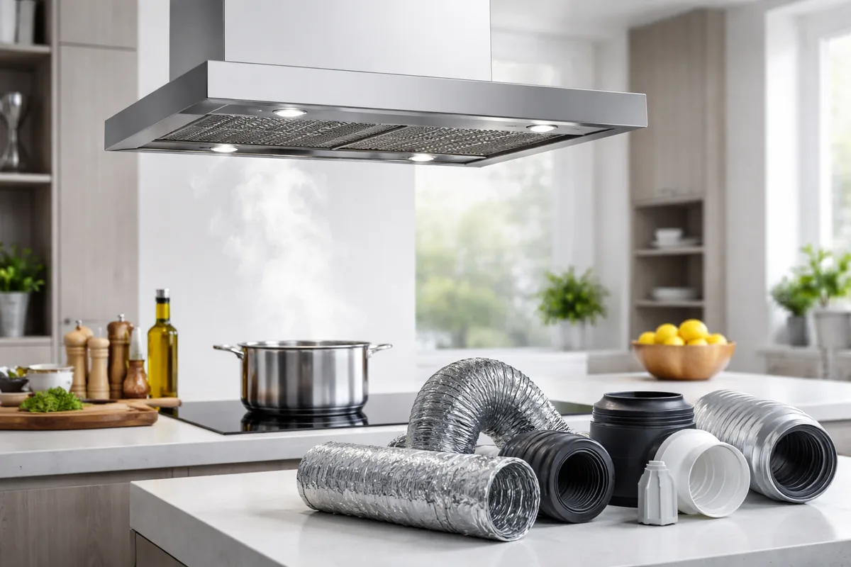 What materials are best for ductless ventilation systems